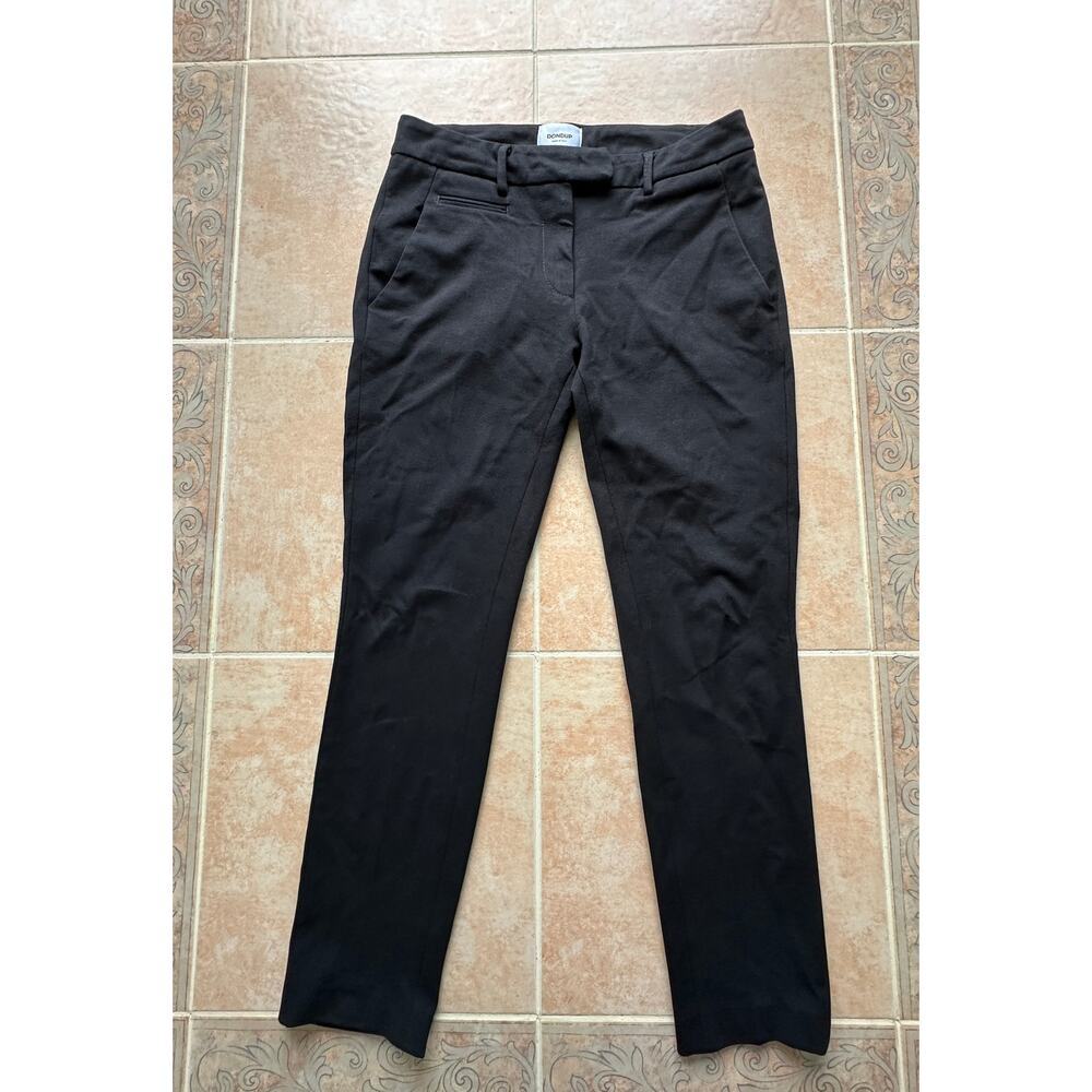 DONDUP Women size 28 - US(10) black Pants DP066 JSE 108D